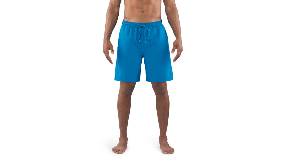SAXX Cannonball 2N1 Long Short - Mens, Pure Blue, S, SXLS29-PRB-S