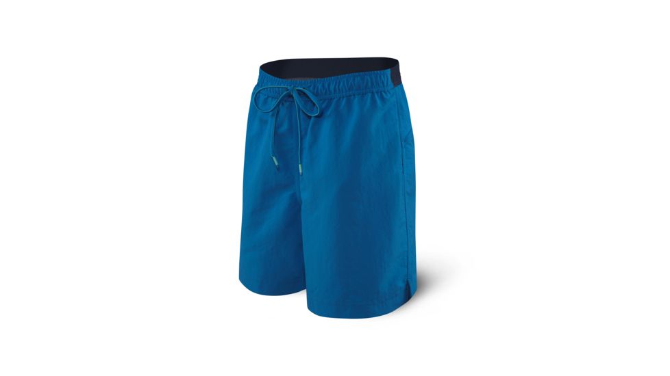 SAXX Cannonball 2N1 Long Short - Mens, Pure Blue, S, SXLS29-PRB-S