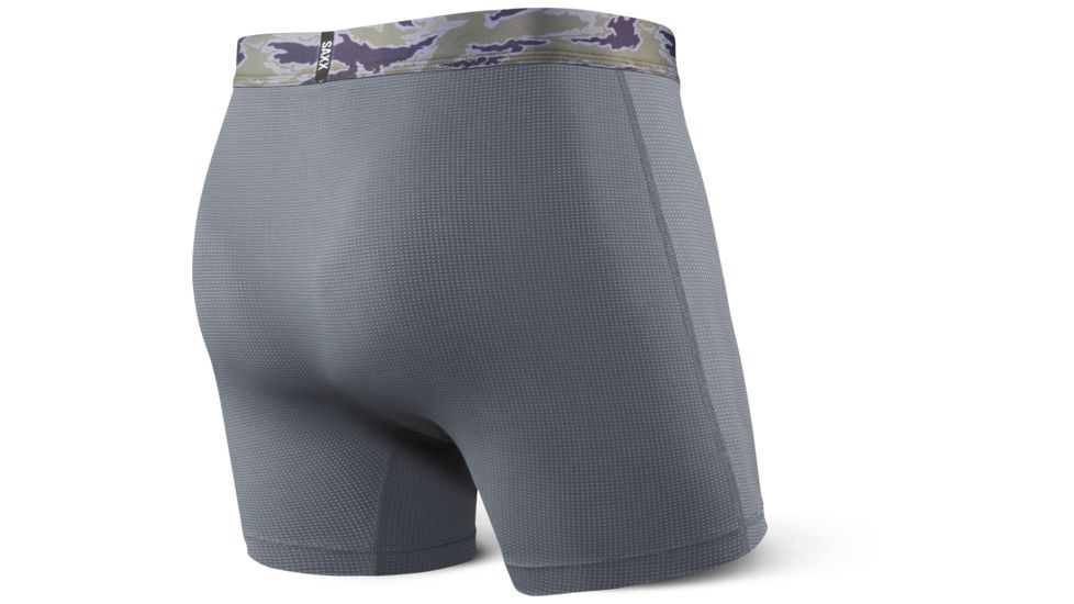 SAXX Quest 2.0 Boxer Brief w/Fly - Mens, Dark Charcoal, XL, SXBB70F-CHA-XL