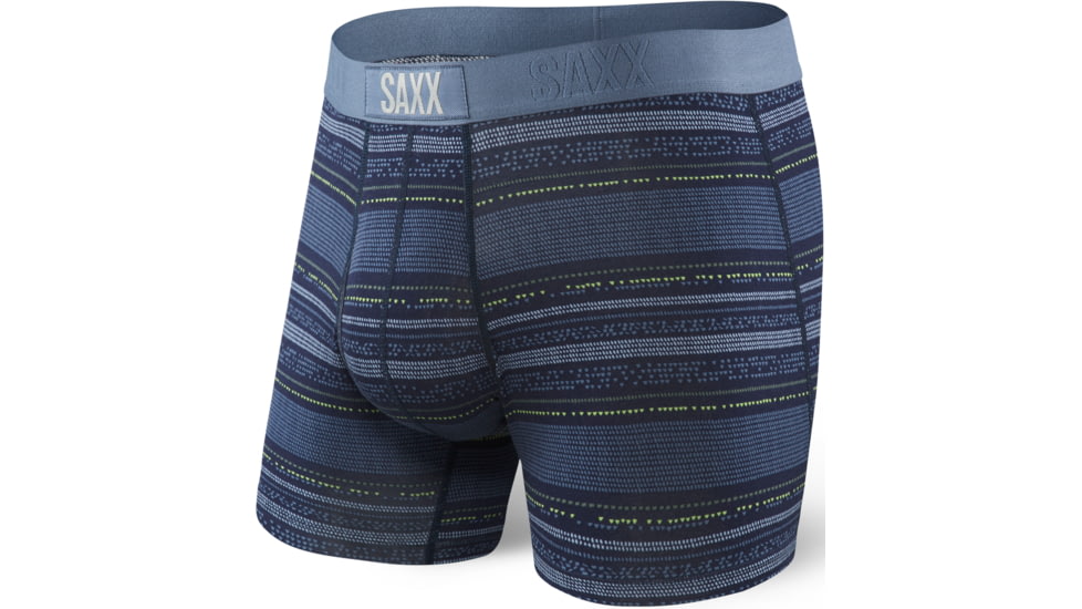 Saxx Ultra Boxer Fly - Men's-Pixel Stripe-X-Large