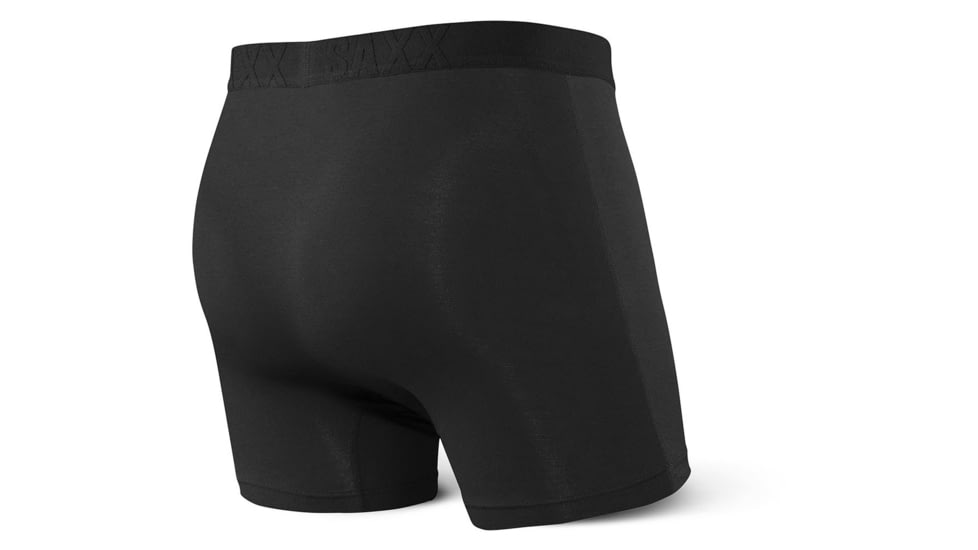 SAXX Vibe Boxer Brief - Mens, Black/Black, Large, SXBM35-BBB-L