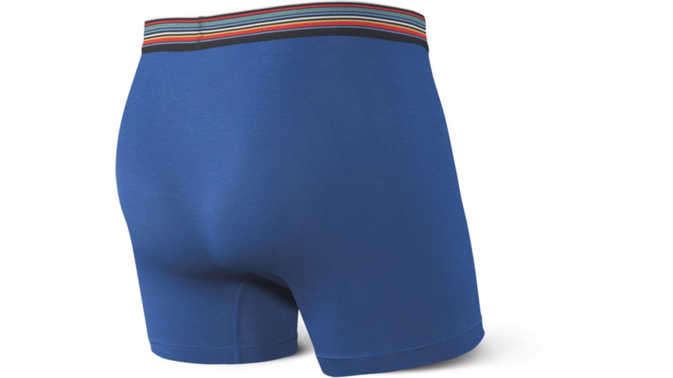 SAXX Vibe Boxer Briefs - Mens, City Blue, Small, SXBM35-CIT-S