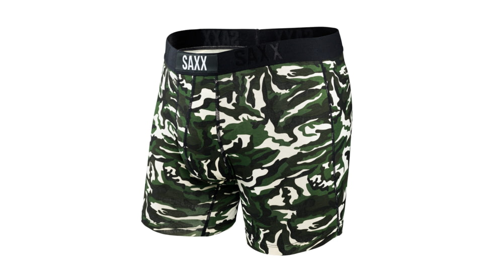 Saxx Vibe Boxer Modern Fit-Camo-Small