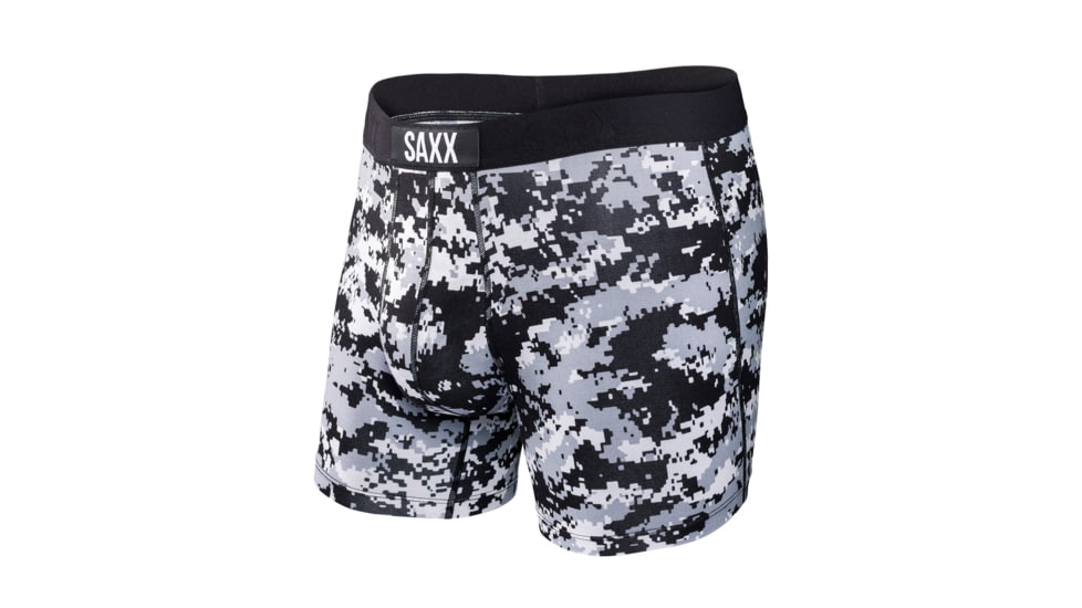 Saxx Vibe Boxer Modern Fit - Men's-Arctic Camo-Large