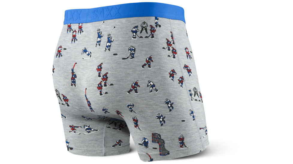 SAXX Vibe Modern Fit Boxer Brief - Mens, Blades, S, SXBM35-BLA-S