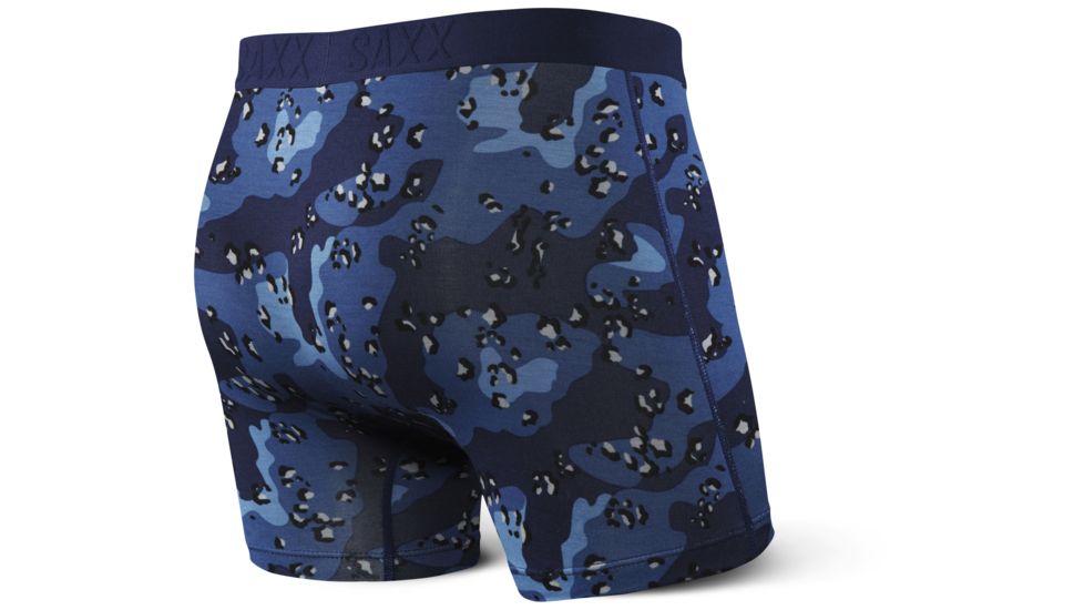 SAXX Vibe Modern Fit Boxer Brief - Mens, Blue Nighthawk, S, SXBM35-BNH-S