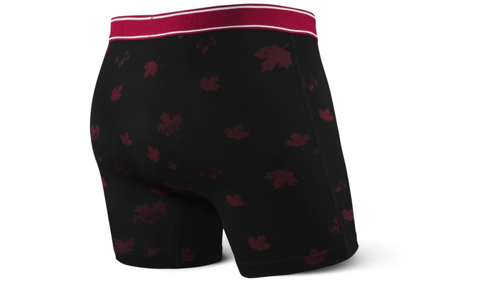 SAXX Vibe Modern Fit Boxer Brief - Mens, Canadiana, S, SXBM35-CDA-S