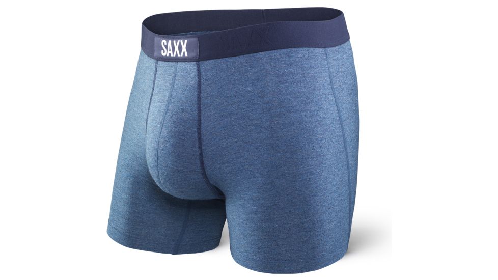 SAXX Vibe Modern Fit Boxer Brief - Mens, Indigo, S, SXBM35-IND-S