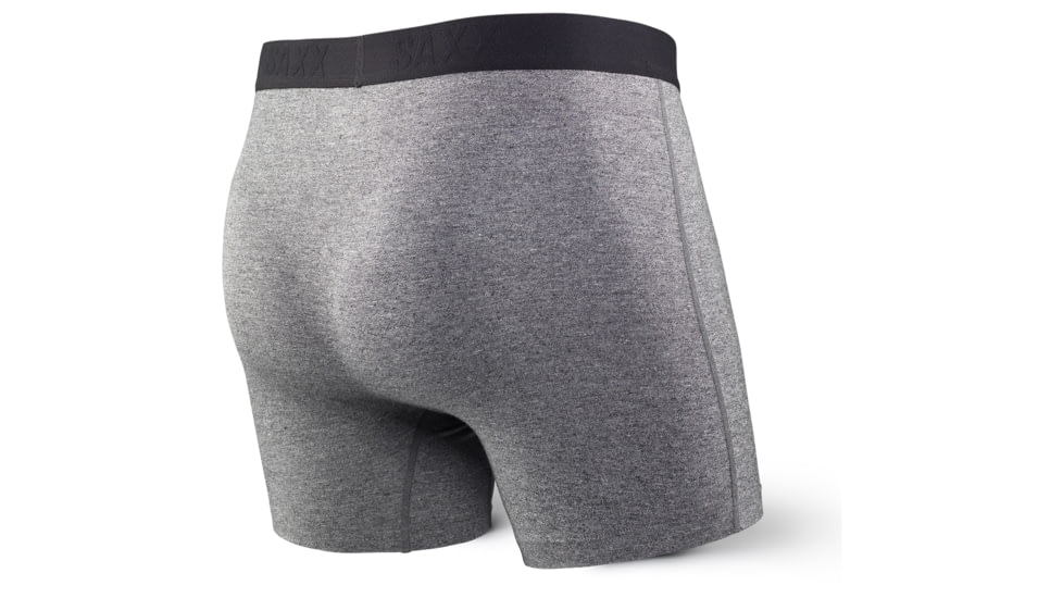 SAXX Vibe Modern Fit Boxer Brief - Mens, Salt &amp; Pepper, XL, SXBM35-SAP-XL