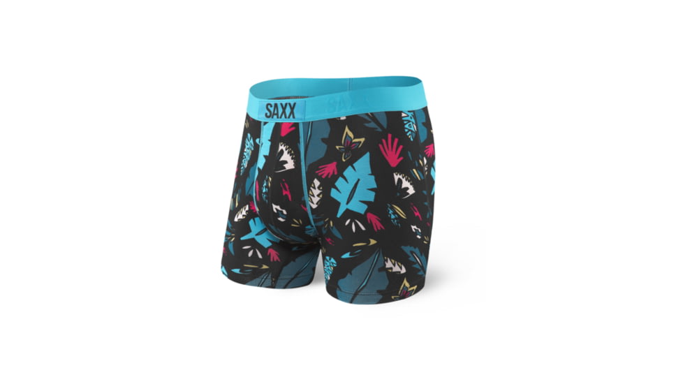 Saxx Vibe Print Boxer Modern Fit - Mens, Malibu Pop Flora, Extra Large, SXBM35-PFL-XL