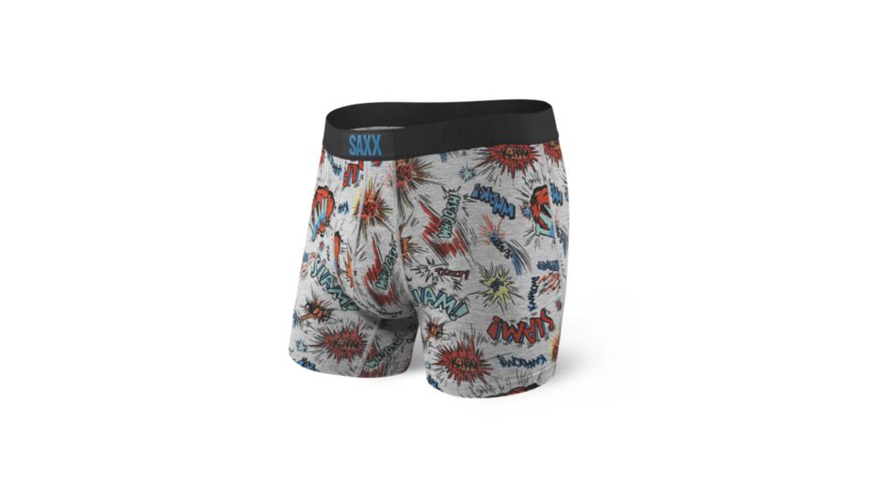 Saxx Vibe Print Boxer Modern Fit - Mens, Slam, Extra Small, SXBM35-SLA-XS