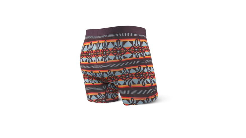 Saxx Vibe Print Boxer Modern Fit - Mens, Trading Blanket, Extra Large, SXBM35 TRB XL