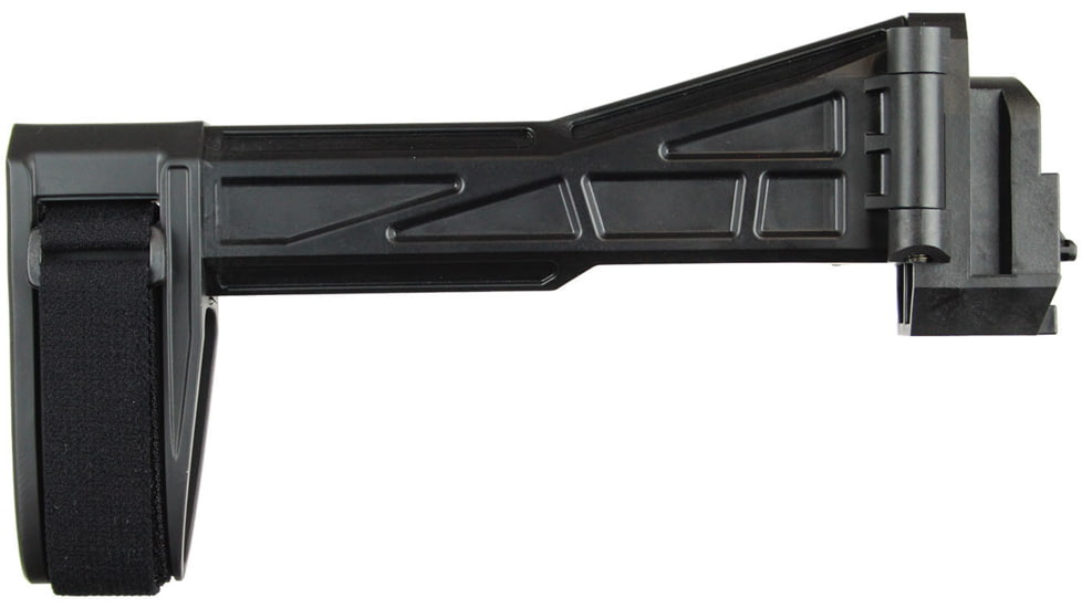 SB Tactical BREN2 Side Folding Stabilizing Brace, Black, BREN2-01-SB