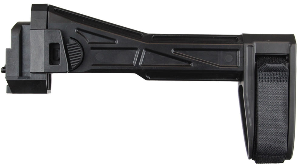 SB Tactical BREN2 Side Folding Stabilizing Brace, Black, BREN2-01-SB