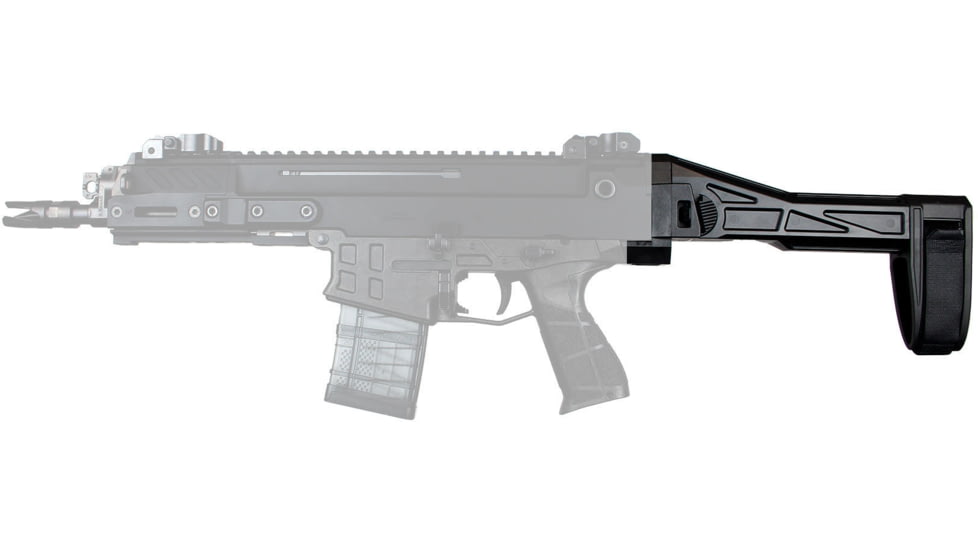 SB Tactical BREN2 Side Folding Stabilizing Brace, Black, BREN2-01-SB