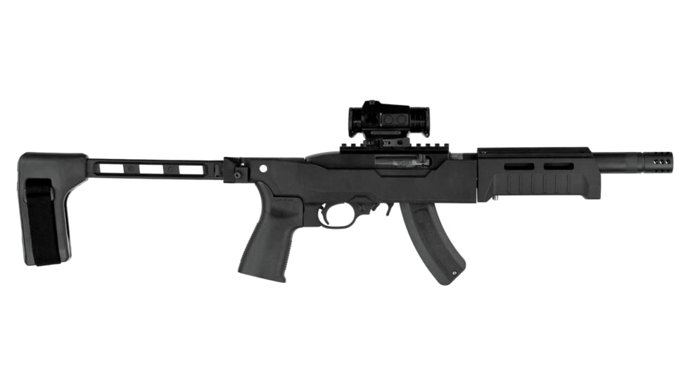 SB Tactical Ruger 22 Charger Chassis Takedown Kit, Black, 22TD01SB