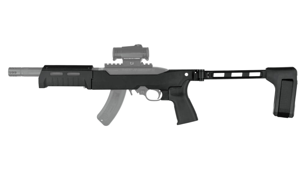 SB Tactical Ruger 22 Charger Chassis Takedown Kit, Black, 22TD01SB