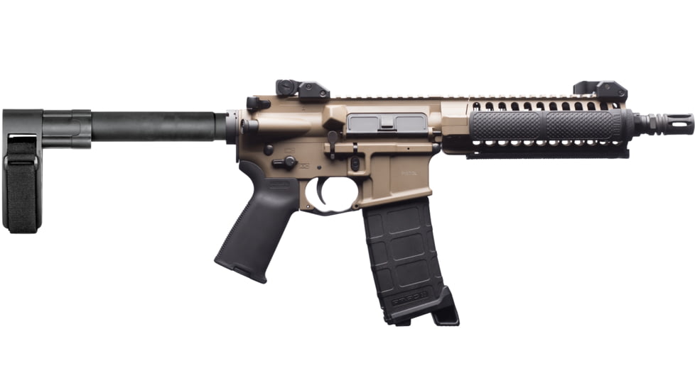 SB Tactical SB-MINI Pistol Stabilizing Brace, Black, SBMINI-01-SB