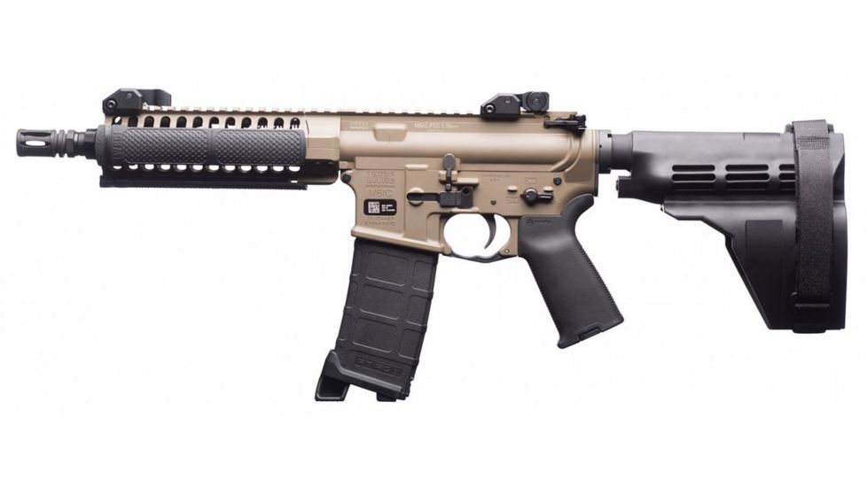 SB Tactical SB15 Stabilizing Brace for AR-Style Pistol Buffer Tube, Black SB15-01-SB, EDEMO1