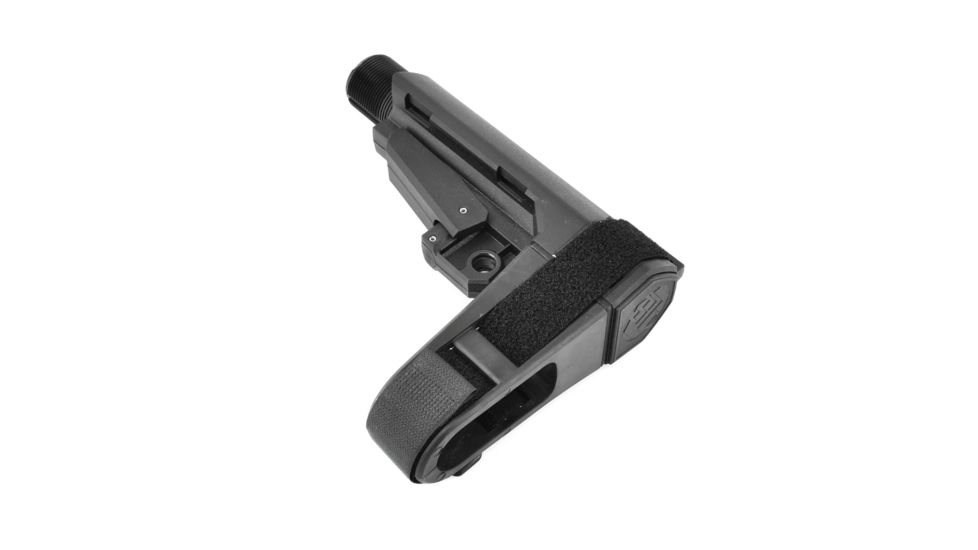 SB Tactical SBA3 Pistol Stabilizing AR Brace w/Mil-Spec Carbine Receiver Extension, Black, SBA3-01-SB