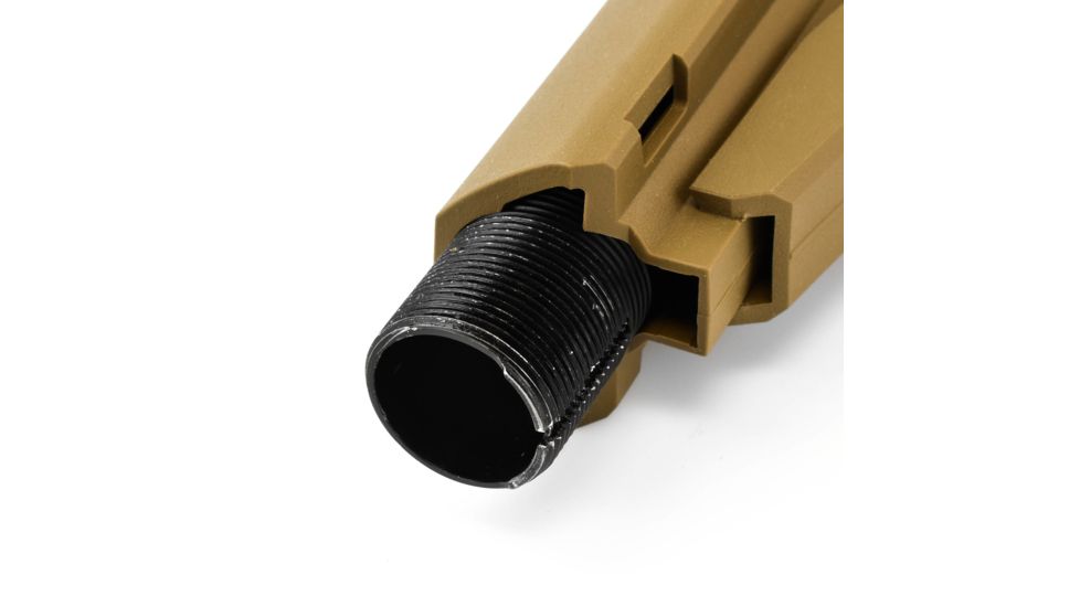 SB Tactical SBA3 Pistol Stabilizing AR Brace w/Mil-Spec Carbine Receiver Extension, Flat Dark Earth, SBA3-02-SB