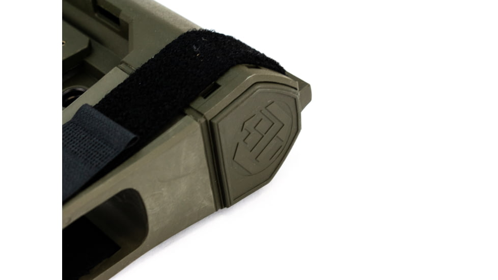 SB Tactical SBA3 Pistol Stabilizing AR Brace w/Mil-Spec Carbine Receiver Extension, OD Green, SBA3-04-SB