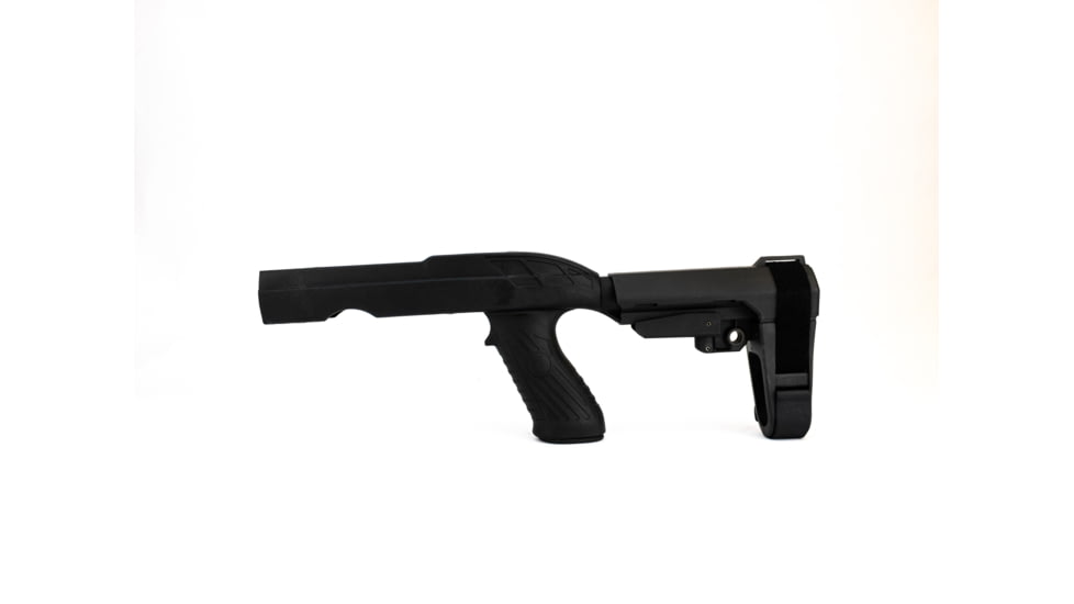 SB Tactical SBA3 Stabilizing Brace Kit w/Adaptive Tactical Chassis, 3-Position, Ruger 10/22 Charger Takedown, Black, 1022A3-01-SB
