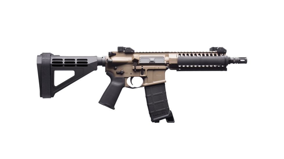 SB Tactical SBM4 Pistol Stabilizing Brace, Black SBM4-01-SB