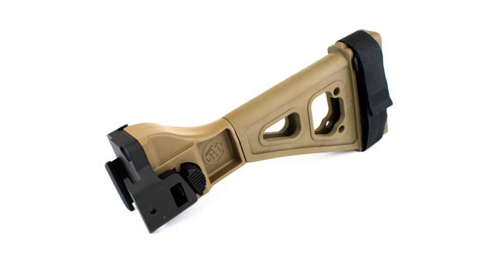 SB Tactical SBT Evo Pistol Stabilizing Brace, Flat Dark Earth, SBTEV-02-SB