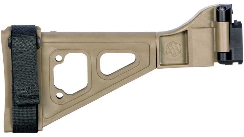 SB Tactical SBT Evo Pistol Stabilizing Brace, Flat Dark Earth, SBTEV-02-SB