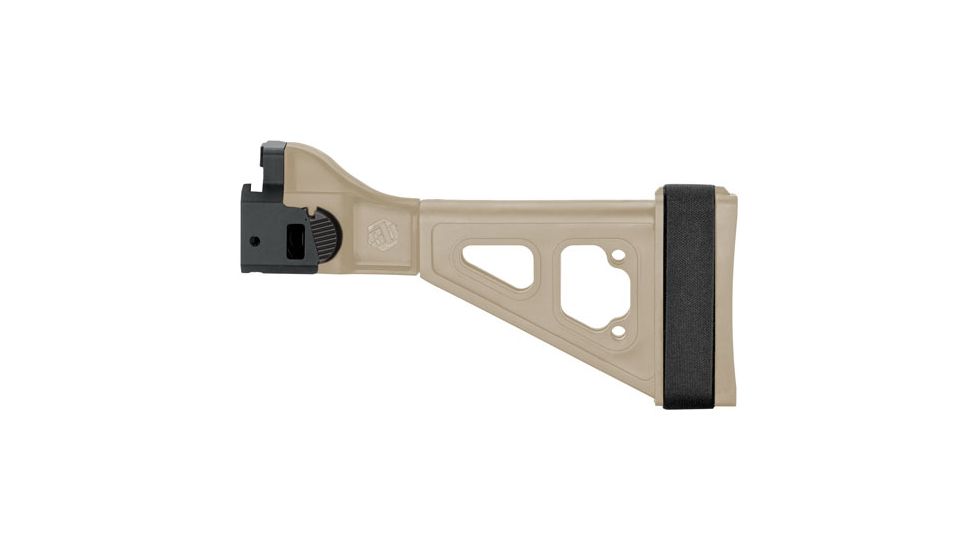 SB Tactical SBT Evo Pistol Stabilizing Brace, Flat Dark Earth, SBTEV-02-SB