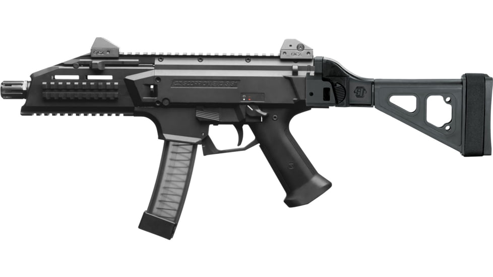 SB Tactical SBT Evo Pistol Stabilizing Brace, Folding, Black SBTEV-01-SB