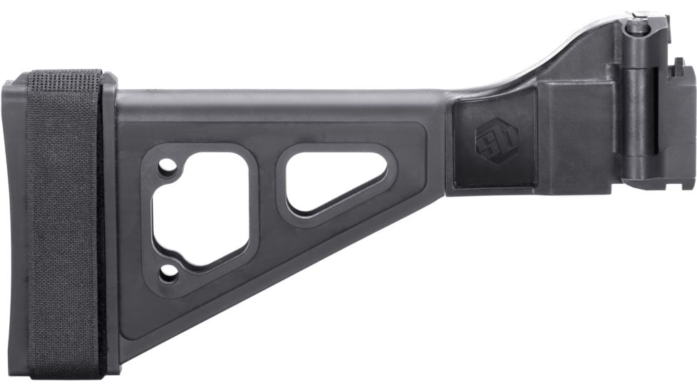 SB Tactical SBT Evo Pistol Stabilizing Brace, Folding, Black SBTEV-01-SB