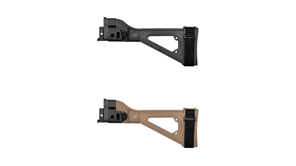 SB Tactical SBT805 Pistol Stabilizing Brace for CZ Bren 805, Black, Flat Dark Earth