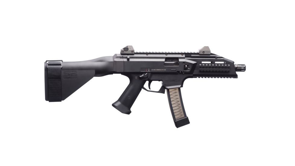 SB Tactical Scorpion Pistol Stabilizing Brace, Black SCORP-01-SB