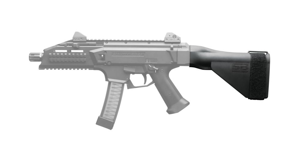 SB Tactical Scorpion Pistol Stabilizing Brace, Black SCORP-01-SB
