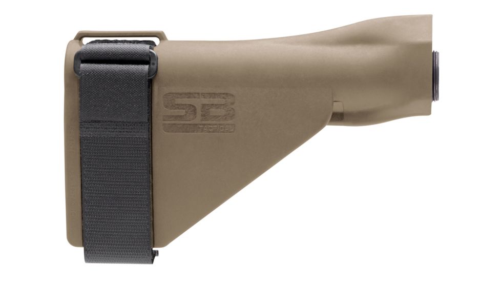 SB Tactical Scorpion Pistol Stabilizing Brace, Flat Dark Earth SCORP-02-SB