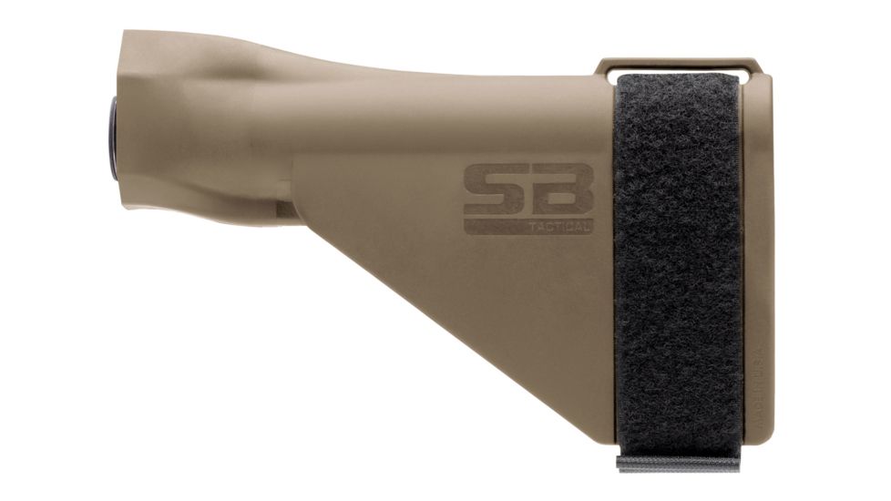 SB Tactical Scorpion Pistol Stabilizing Brace, Flat Dark Earth SCORP-02-SB