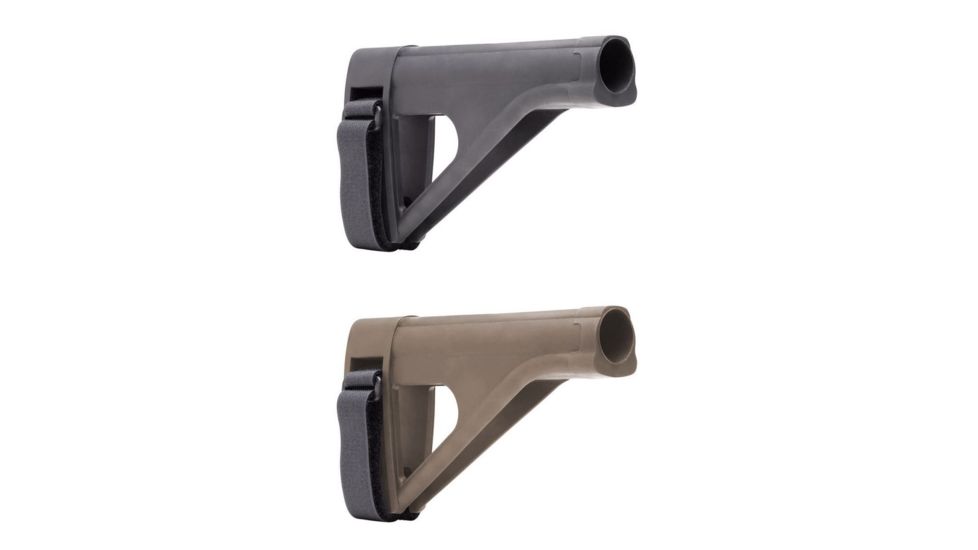 SB Tactical SOB Stabilizing Brace for AR Pistol Buffer Tube Platform, Black, Flat Dark Earth