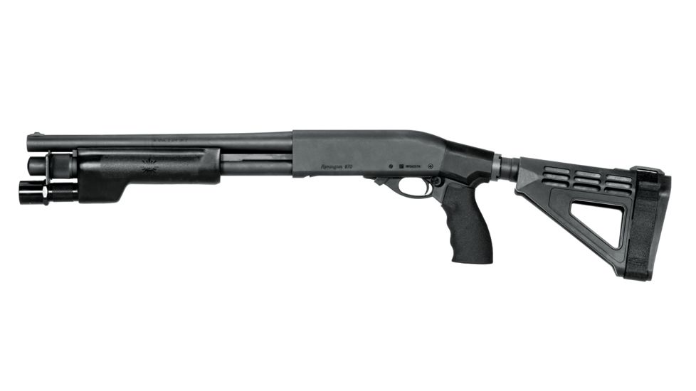 SB Tactical Stabilizing Brace Kit for Remington TAC-14, SBM, Black 870-SBM4-01-SB