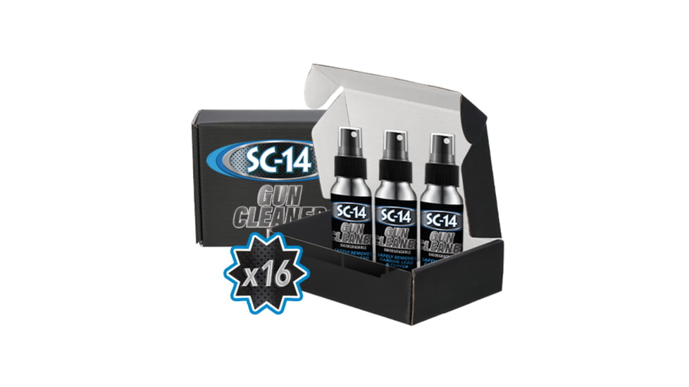 Sc Products Group Dealers SC-14R Gun Cleaner 2.5oz 3 PACK - CASE OF 16 Retail Value 359.64, SC-14GUN-3PK-X16