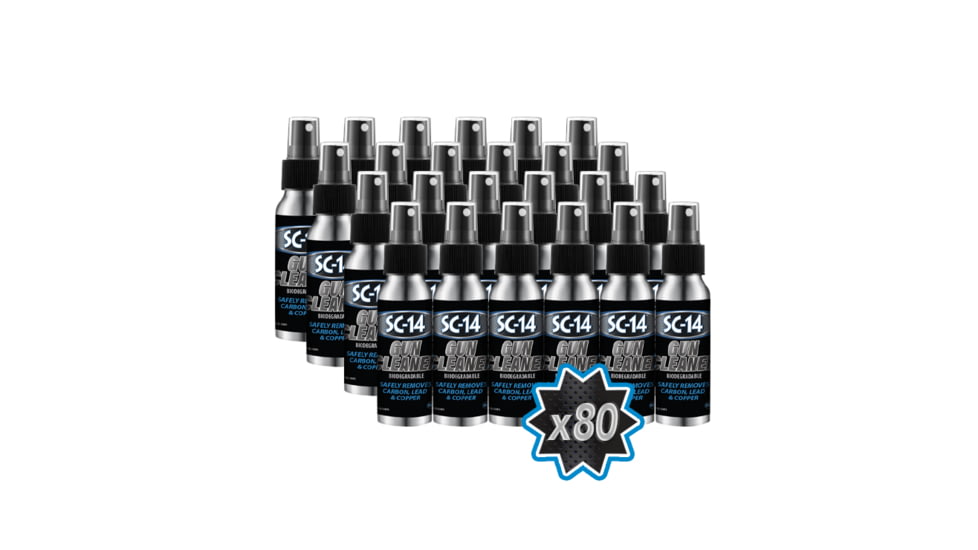 Sc Products Group Dealers SC-14R Gun Cleaner 2.5oz - CASE OF 80 Retail Value 559.20, SC-14GUN-2.5-080