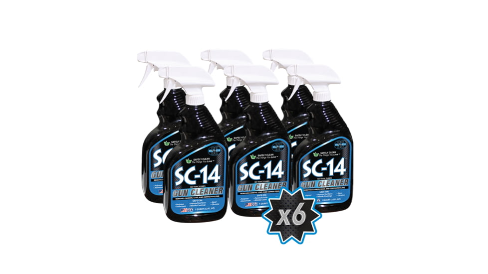 Sc Products Group Dealers SC-14R Gun Cleaner - Quart Case of 6 Retail Value 149.99, SC-14GUN-032-6