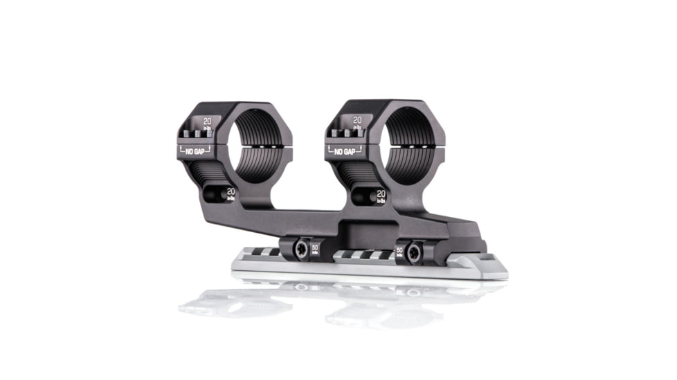 Scalarworks FUSE/02 Bolt On Riflescope Mount, 30mm Tube, 1.57in, Black, SW3210