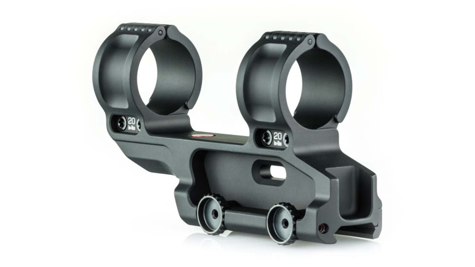 Scalarworks LEAP/08, Quick-Detach Mount, 34mm Ring Diameter, 1.93in Height, Black, SW0820