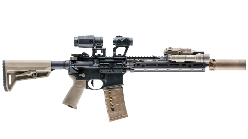 Scalarworks PEAK/02 Folding Iron Rear Sight, 1.57in, Black, SW2020