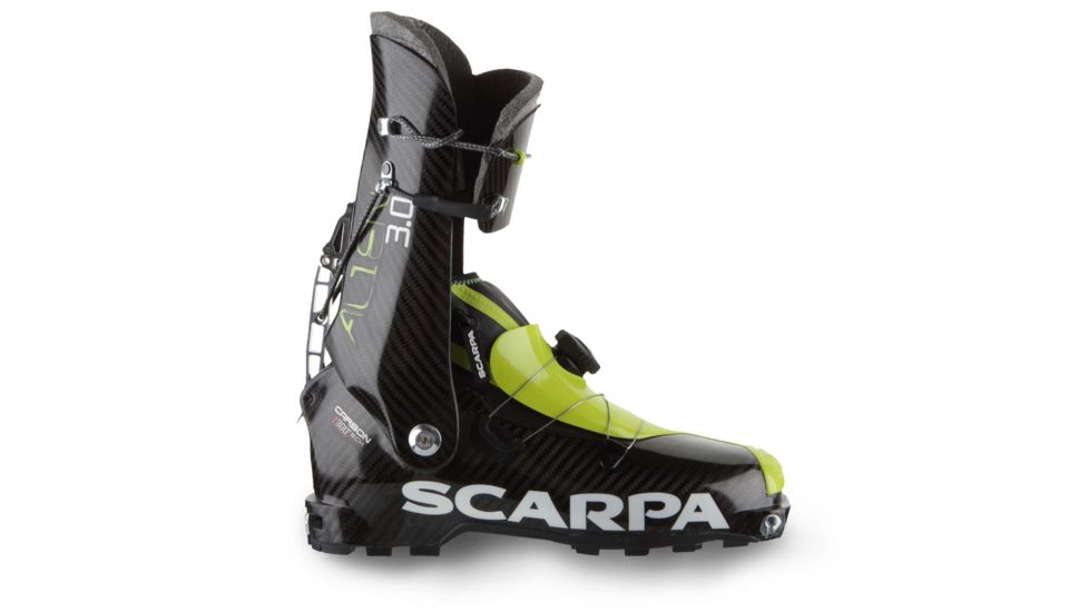 Scarpa Alien 3.0 Ski Boots, Carbon, 39, 12167/500.2-Cbn-39
