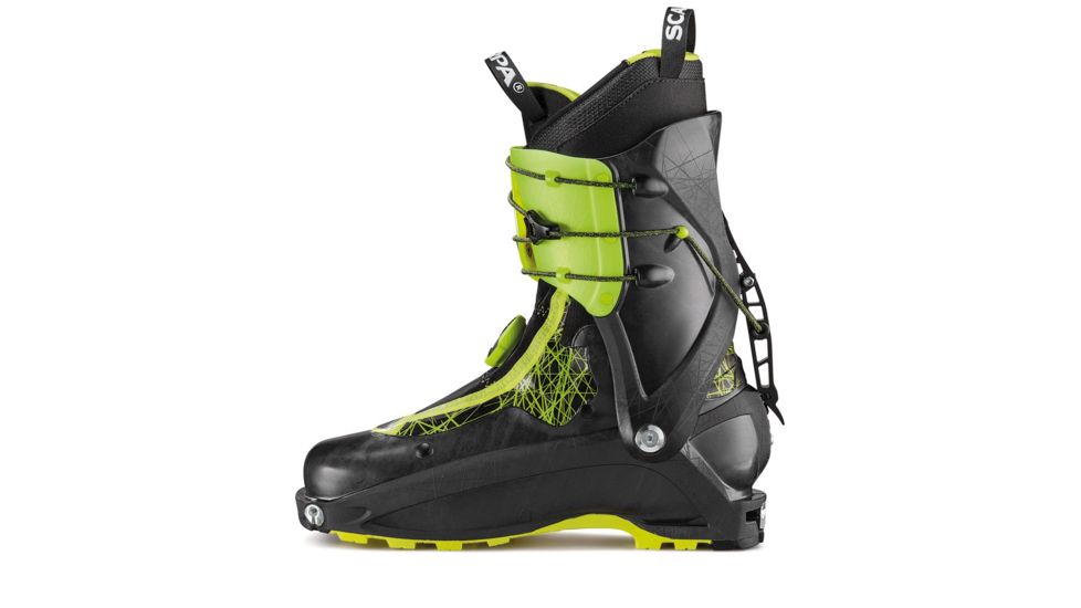 Scarpa Alien RS Alpine Touring Boot, Carbon Black, 27, 12168/500.1-Cblk-27.0