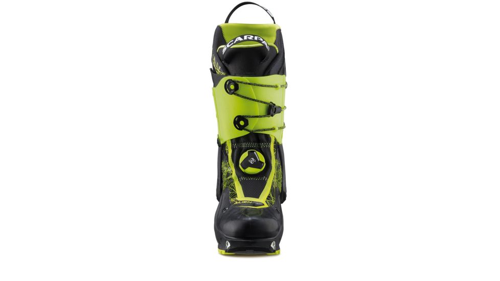 Scarpa Alien RS Alpine Touring Boot, Carbon Black, 27, 12168/500.1-Cblk-27.0