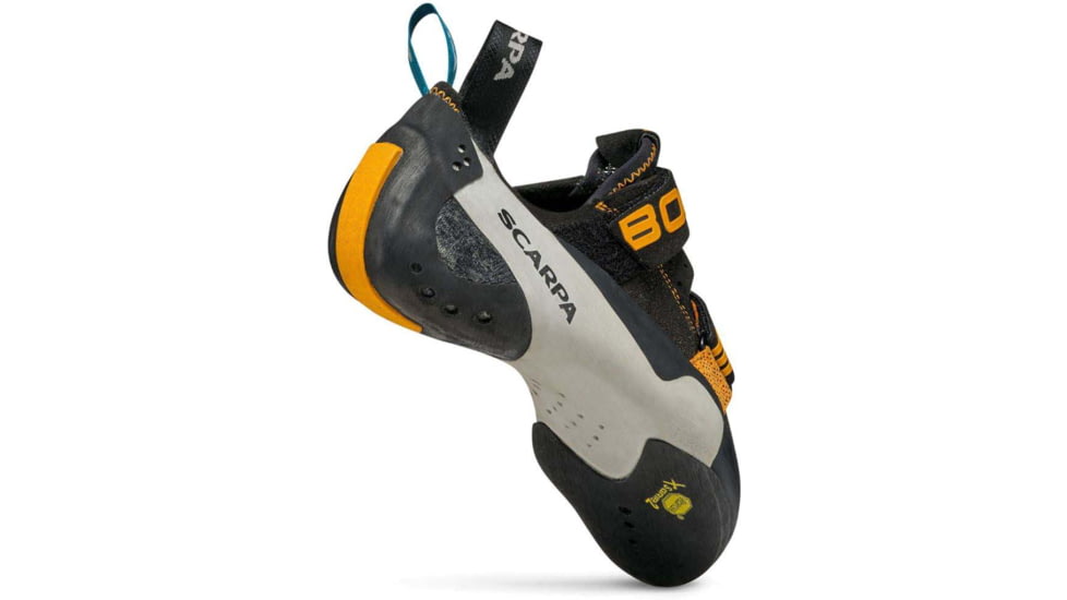 Scarpa Booster Climbing Shoes, Black/Orange, 44, 70060/000-BlkOrg-44
